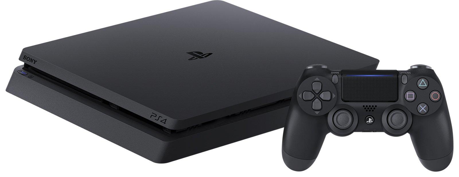 Sony PlayStation 4 Slim 1TB Console Black | GameStop